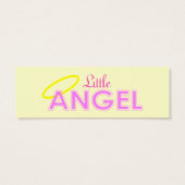 Little Angel Bookmark (Back)