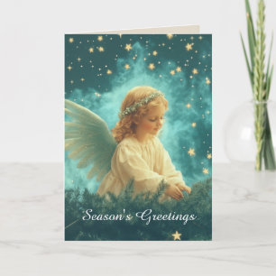 Little Angel Christmas Card