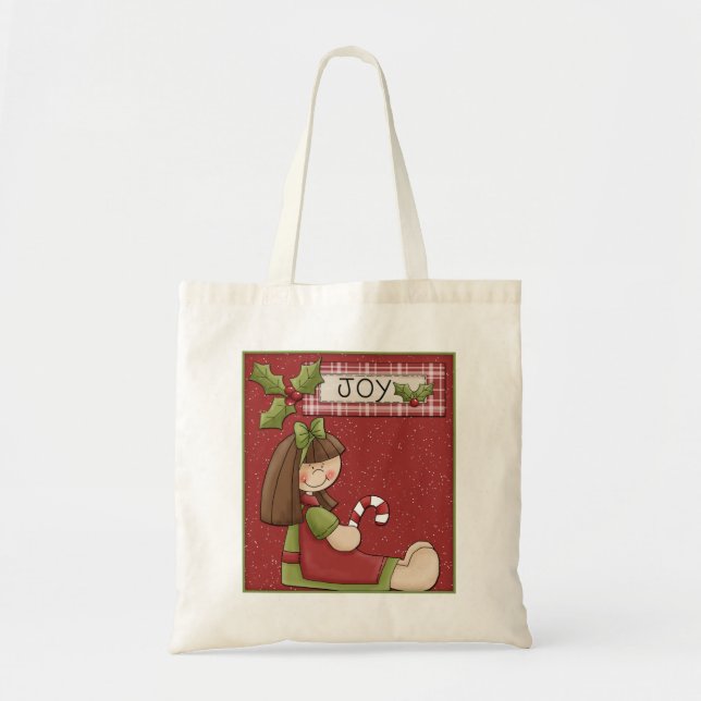 Little Angel - Christmas Design Tote Bag (Front)