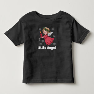 Little Angel, Christmas Matching Family Toddler T-shirt