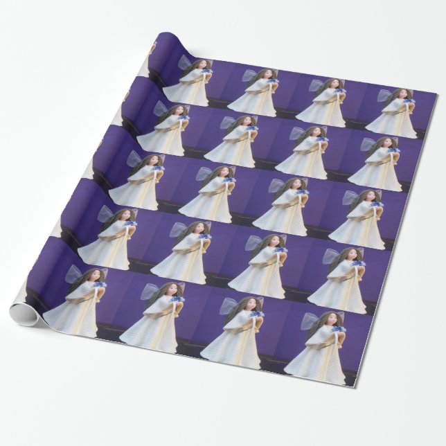 Little Angel Giftwrap Wrapping Paper (Unrolled)