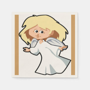 LITTLE ANGEL GIRL NAPKINS