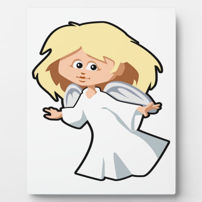 LITTLE ANGEL GIRL PLAQUE (Front)