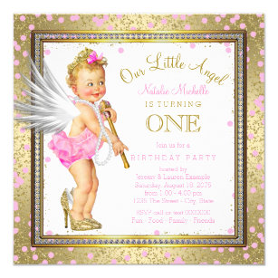 Angel Party Invitations | Zazzle