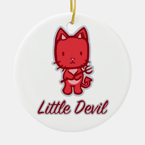 Little AngelLittle Devil Ornaments