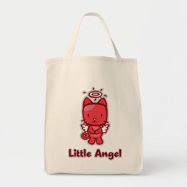 "Little Angel...Little Devil" Tote Bag (Front)