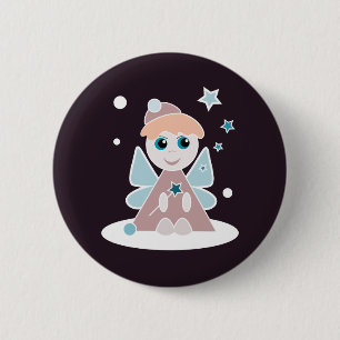 Little Angel Pinback Button