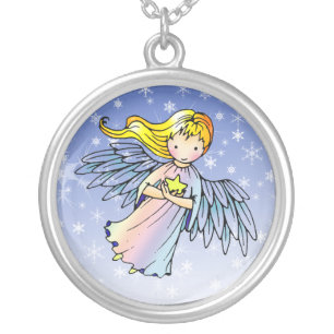 LIttle Angel Sterling Silver Pendant Necklace
