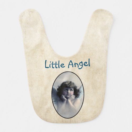 Little Angel Vintage Style Baby Bib