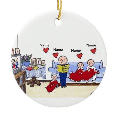 Little Angels - 3, with Male Ceramic Ornament