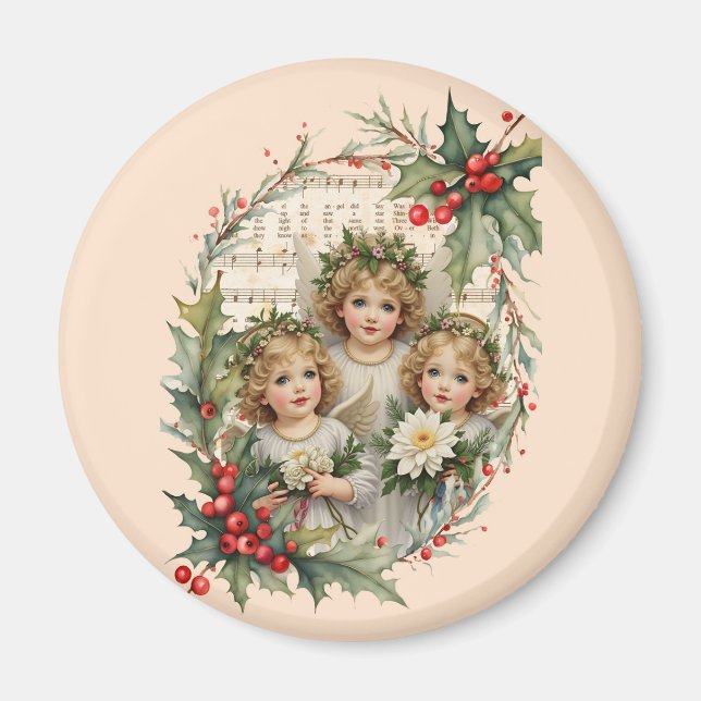 Little Angels Noel Magnet (Front)