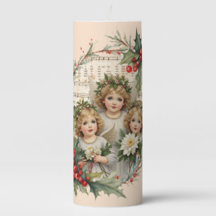 Little Angels Noel Pillar Candle