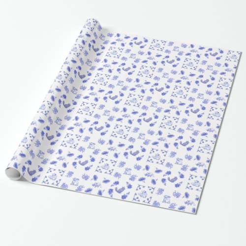 Little Animals Wrapping Paper