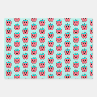 Little Apple Wrapping Paper Sheets