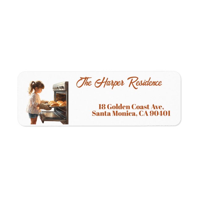 Little Artisan Baker custom Label (Front)