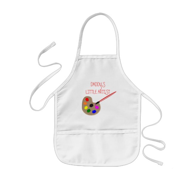 Little Artist Apron - Customizable (Front)