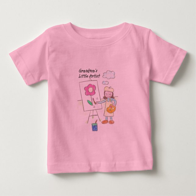 Little Artist Baby T-Shirt (Front)