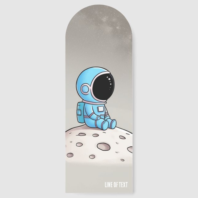 Little astronaut bookmark (Front)