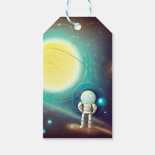 Little Astronaut Gift Tags