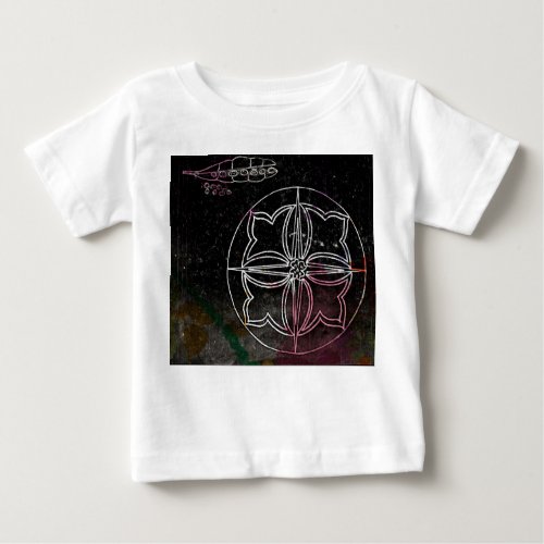 Little Astronomer Wheel of Time Universe Baby T_Shirt
