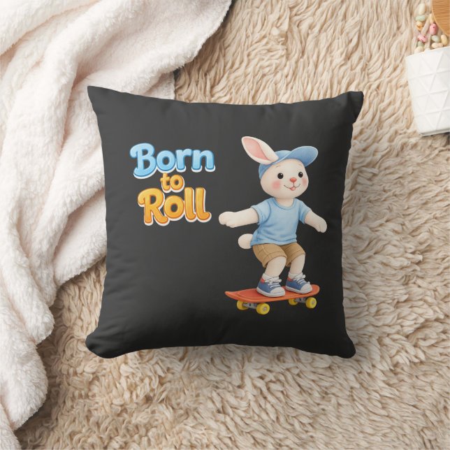 Little Athletes Throw Pillow (Blanket)