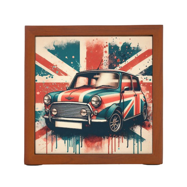 Little automobile desk organizer (Back)