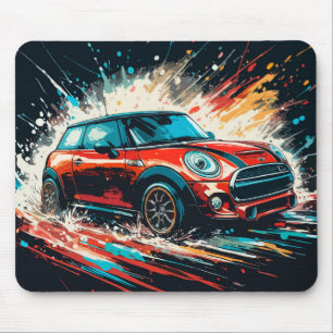 little automobile mouse pad