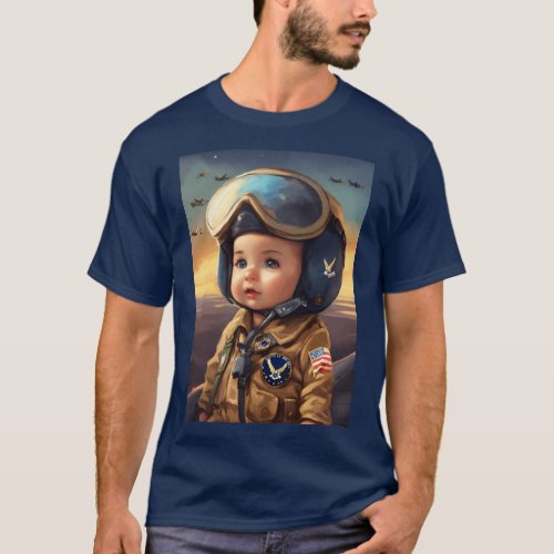 Little Aviator USAF Edition T_Shirt