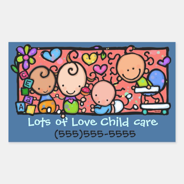 Little Babies are cute! Customizable sticker (Front)