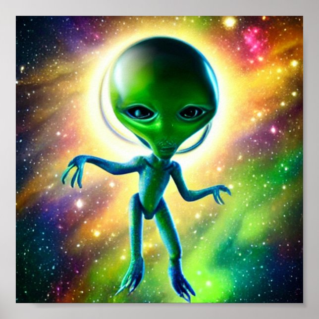 Little Baby Alien Lost In Space Poster (Front)