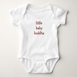 little baby buddha - An Official RW product Baby Bodysuit