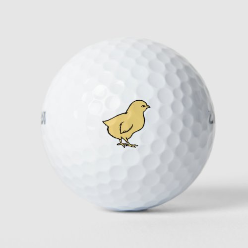 Little Baby Chick Golf Balls