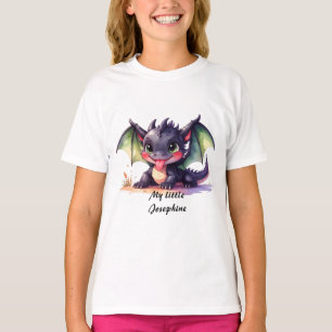 Little baby dragon sticks out tongue T-Shirt
