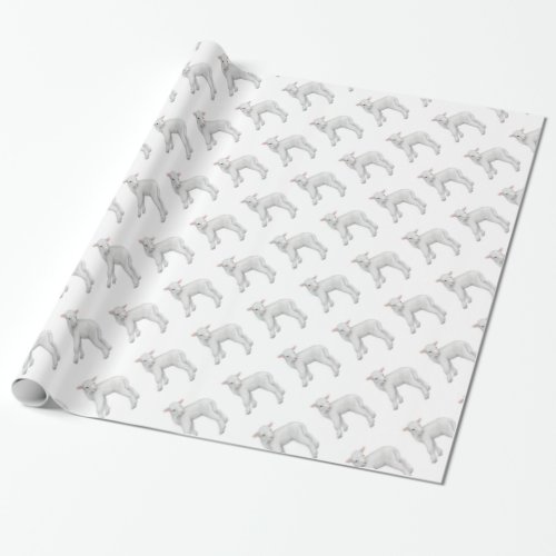 Little Baby Lamb Wrapping Paper