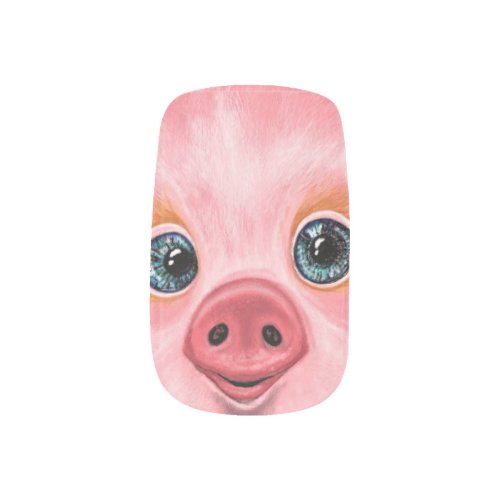 Little Baby Piggy _ Smile Minx Nail Art