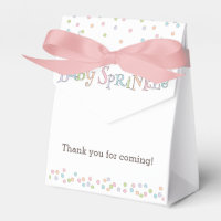 Little Baby Sprinkle Confetti Shower Favor Bag Favor Box