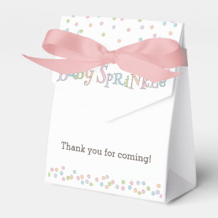 Little Baby Sprinkle Confetti Shower Favor Bag Favor Boxes