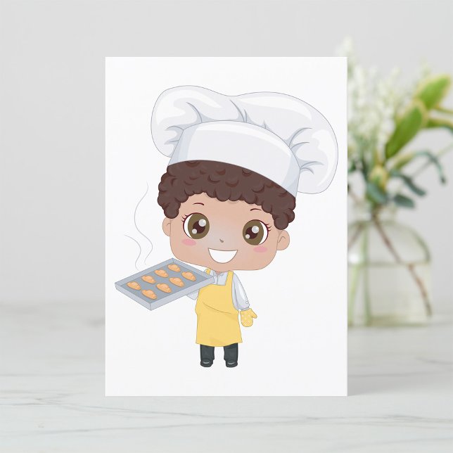 Little Baker Cook Invitation (Creator Uploaded)