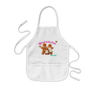Little Baker Gingerbread Personalized Kid Apron