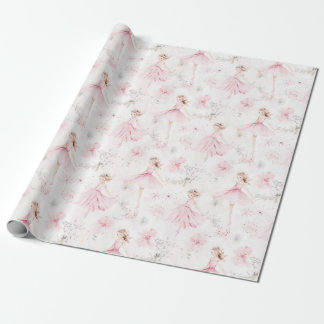 Little Ballerina #7 - Blonde Girl Wrapping Paper