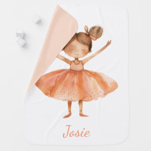 Little Ballerina Baby Blanket