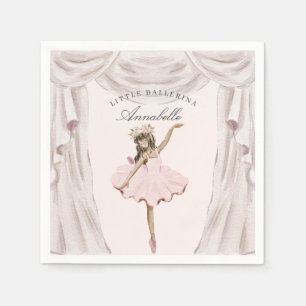 Little Ballerina Birthday Napkins Party Decor
