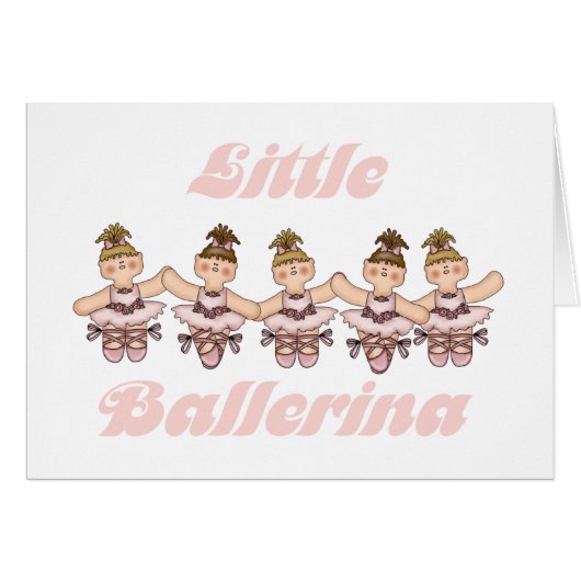 Little Ballerina   Cards (Front Horizontal)