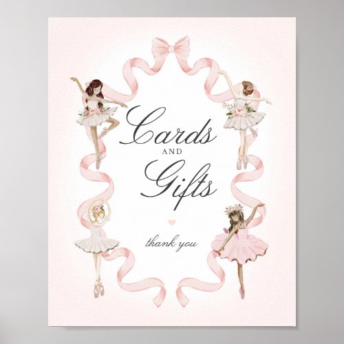 Little Ballerina Cards and Gifts Birthday Sign