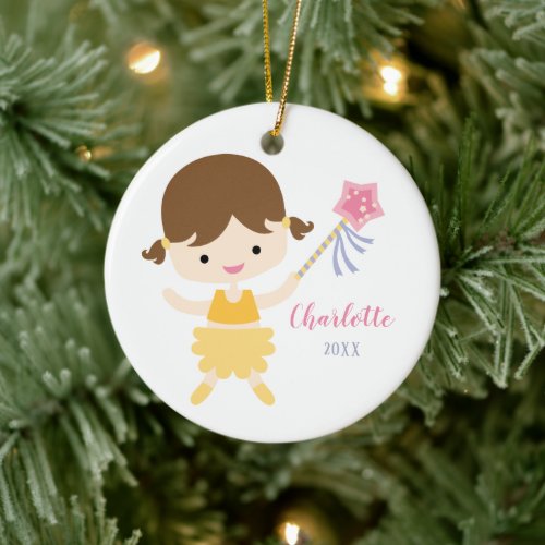 Little Ballerina Christmas Ornament