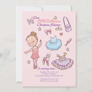 Little Ballerina Invitation