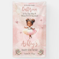 Little Ballerina Is On The Way Tutu Baby Shower
