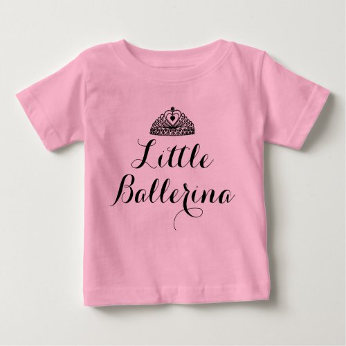 Little Ballerina Pink Baby Tutu Bodysuit