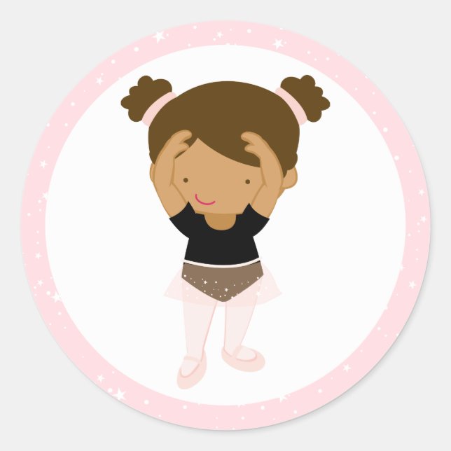Little Ballerina Stickers (Front)