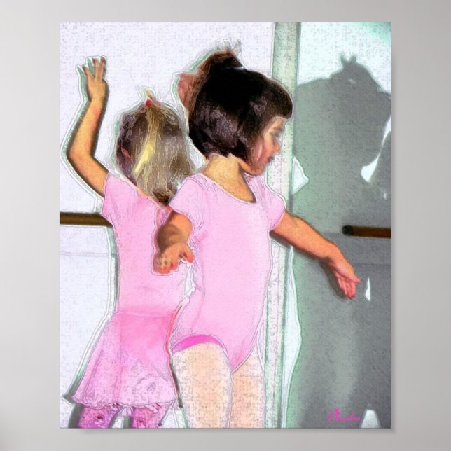 Little Ballerinas Poster (Front)
